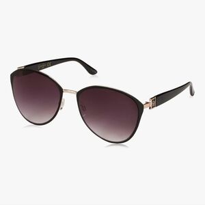 Jessica Simpson Women's J5329 Metal Enamel Cat-Eye Sunglasses
